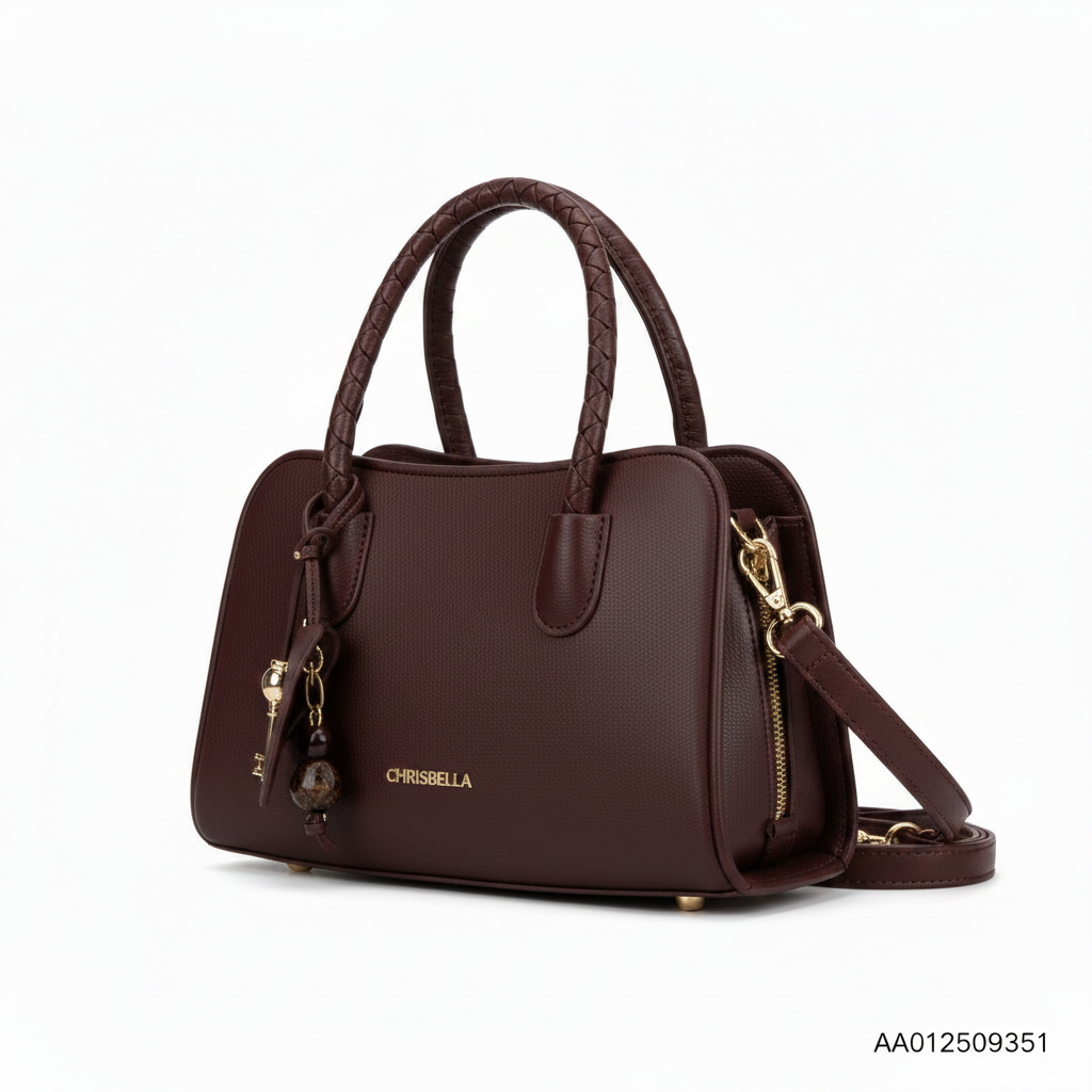 Women's dome handbag with gift box