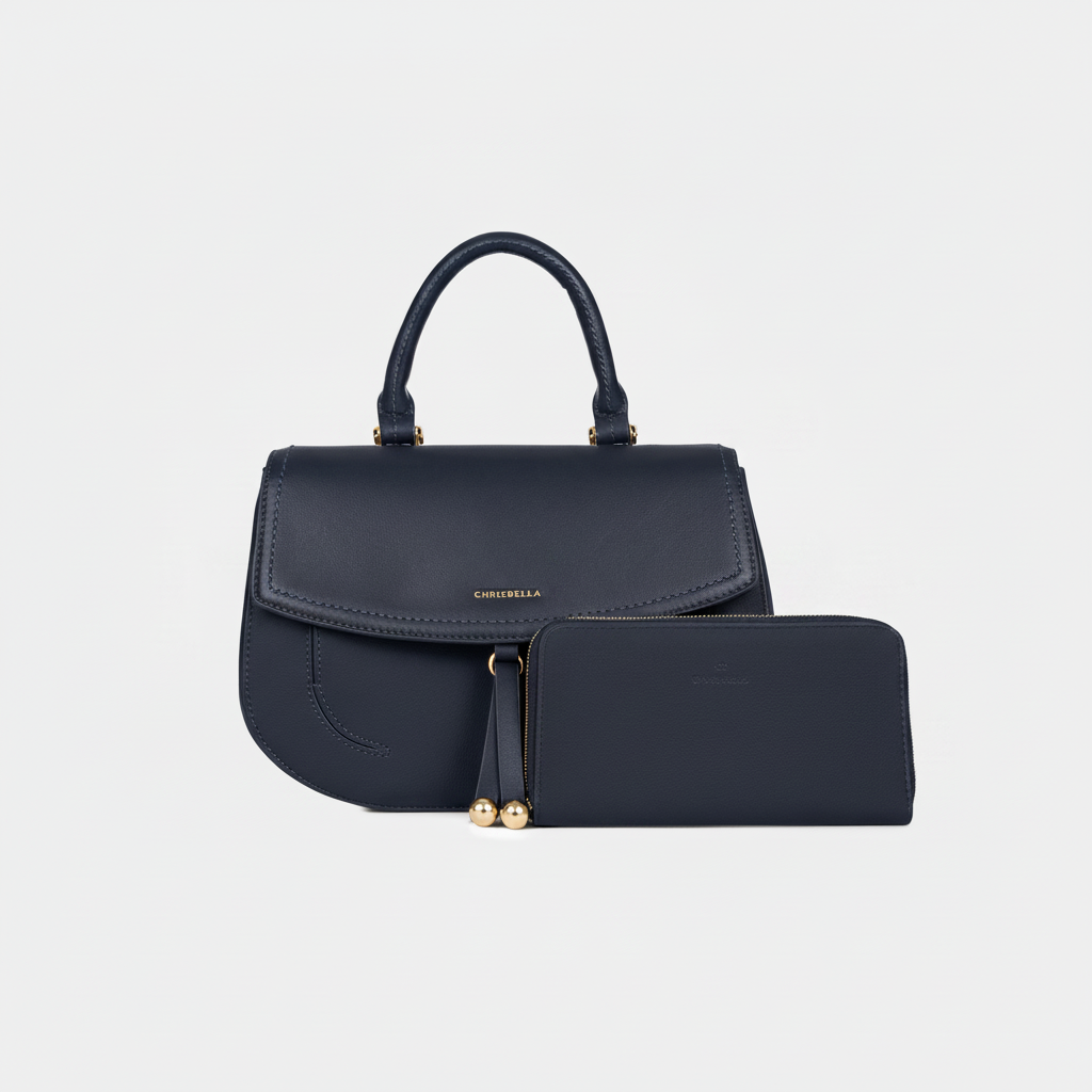 Chrisbella mini dome tote bag multi-color