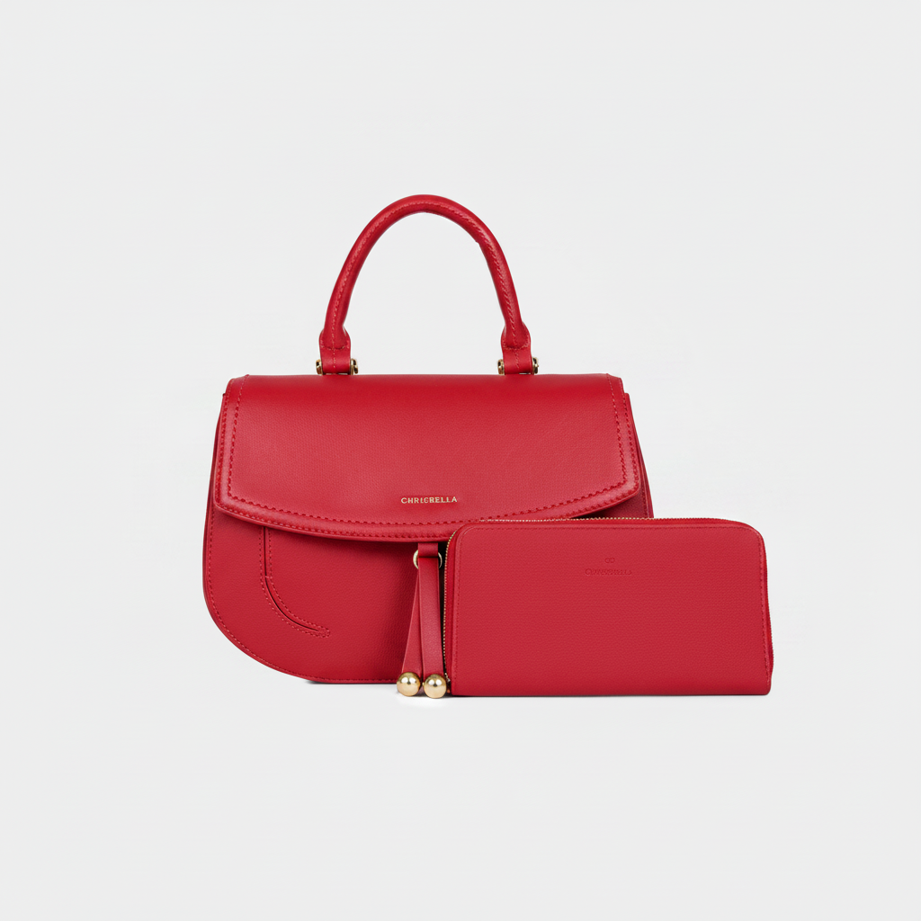 Chrisbella mini dome tote bag multi-color