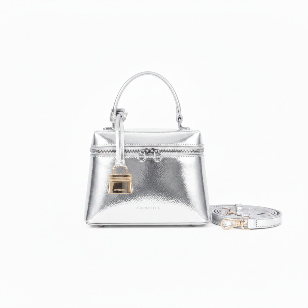 Chrisbella mini top handle bag with gift box