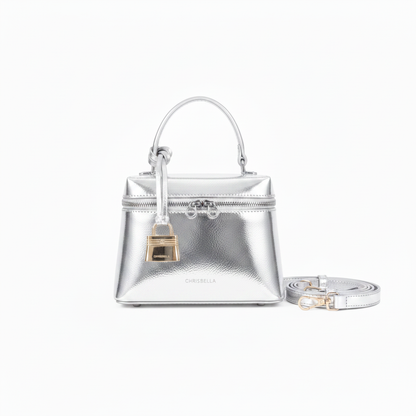 Chrisbella mini top handle bag with gift box