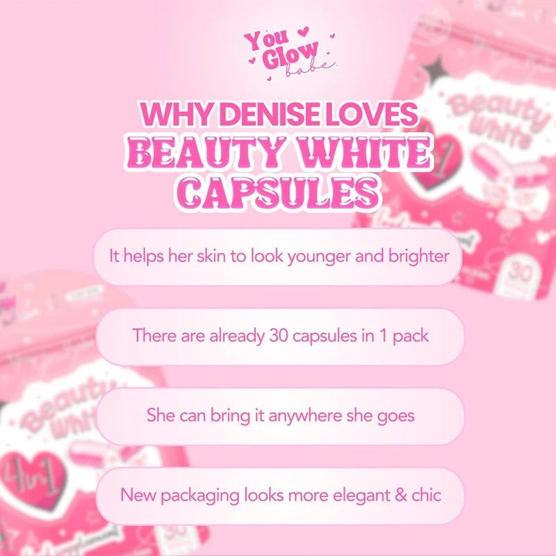 You Glow Babe 4-in-1 Whitening Slimming Glow Capsules – 30 pcs UAE