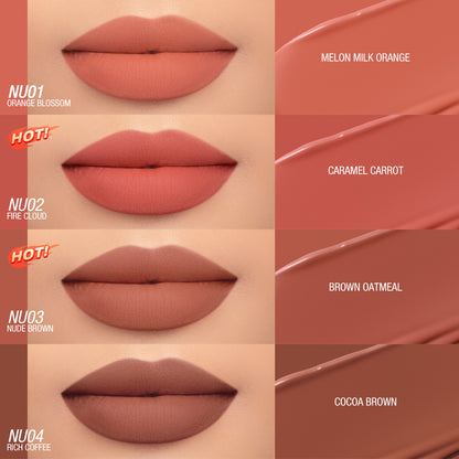 O.TWO.O Light Cloudy Matte Lipstick – Lightweight Soft Blur Lip Color in UAE