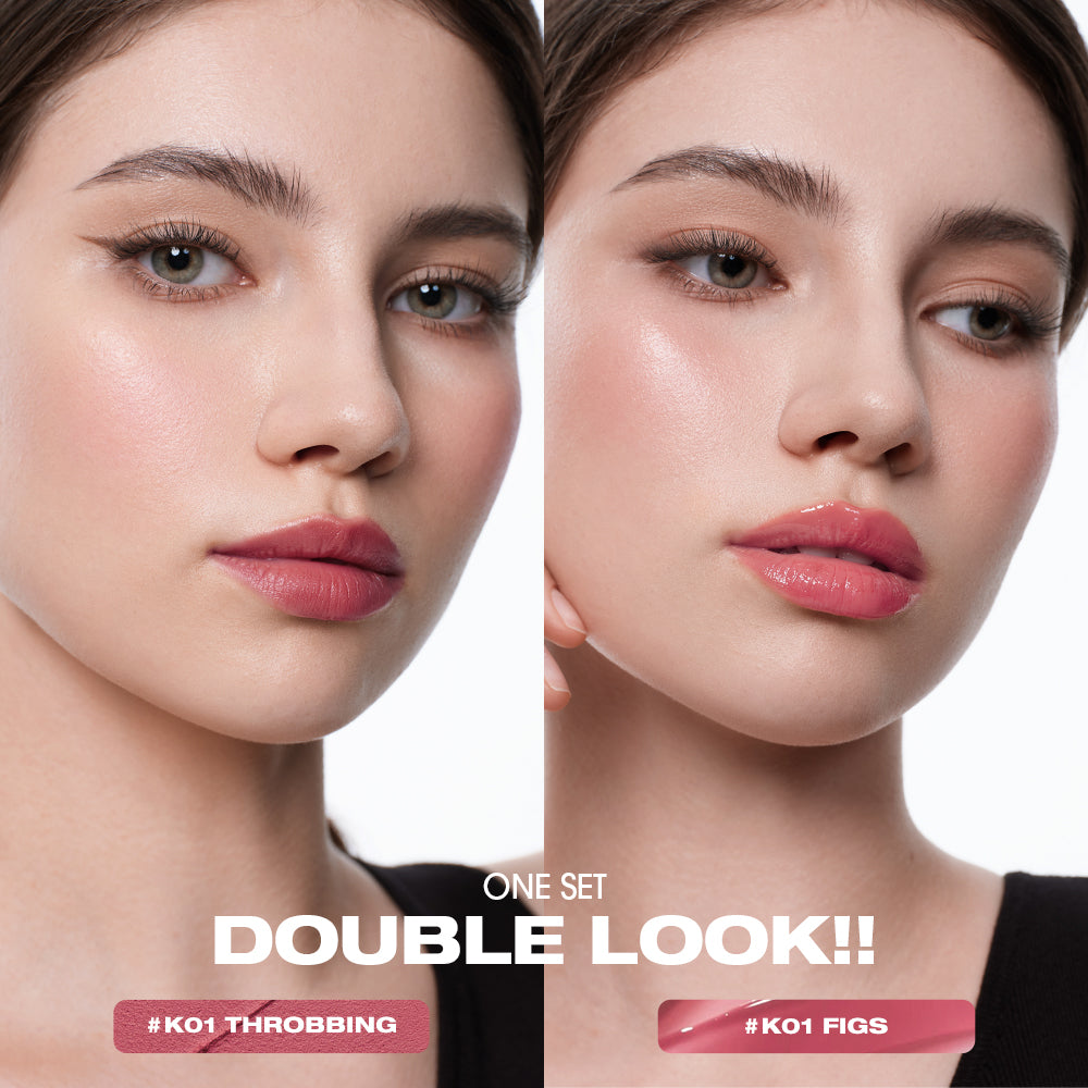 O.TWO.O Charm Blooming Lip and Eye Set – Vibrant Long-Lasting Makeup in UAE

