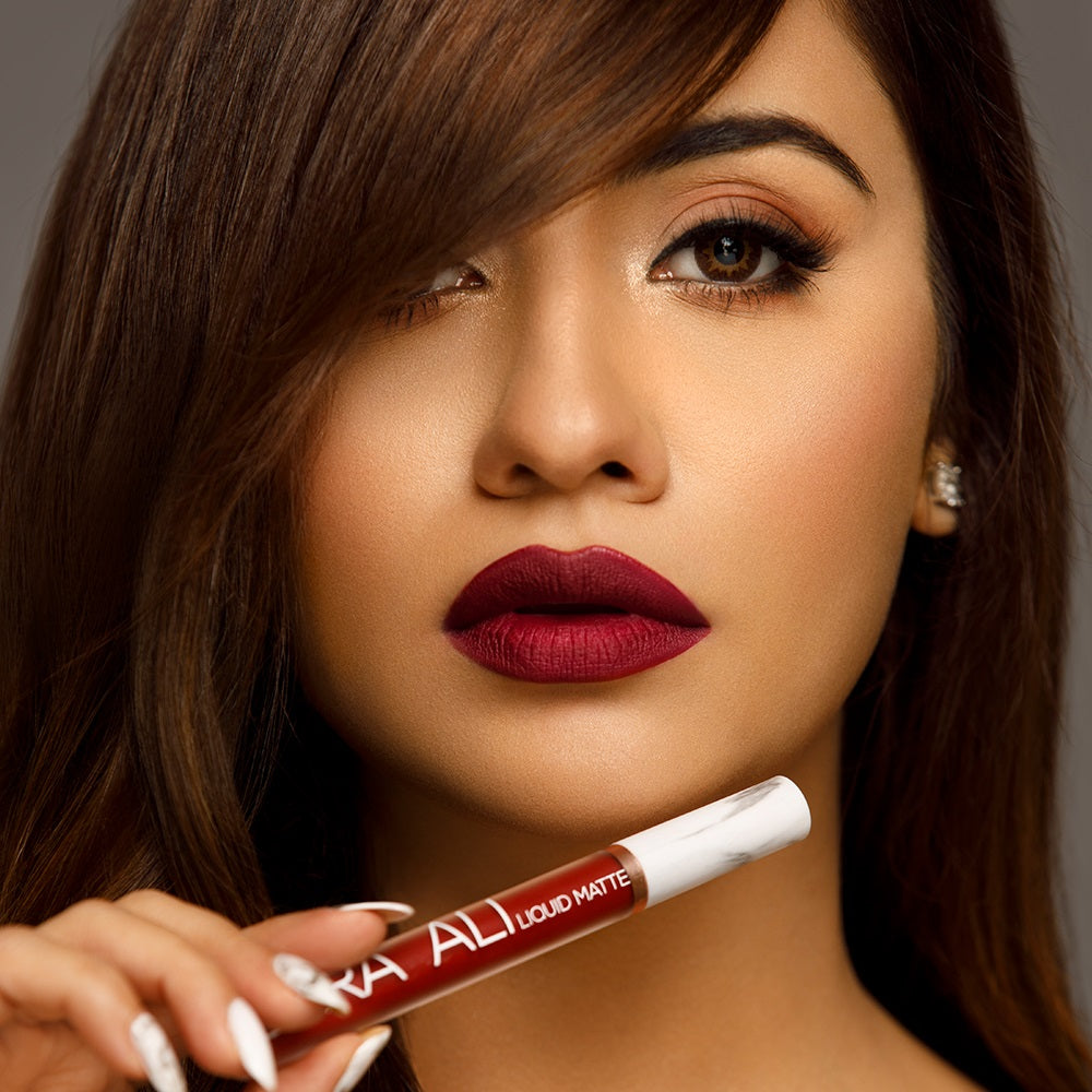 Sara Ali Cosmetics liquid matte lipstick long-lasting