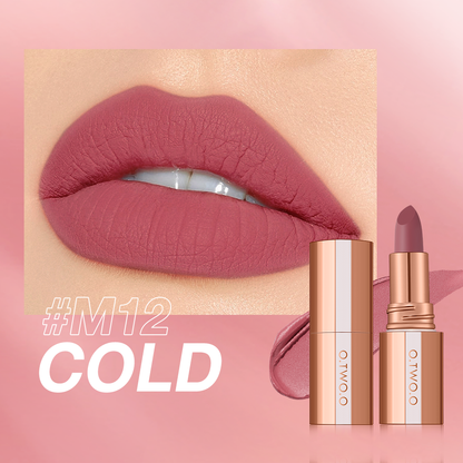 O.TWO.O Misty Kiss Lock Matte Lipstick – Bold 8-Color Set for Long-Lasting Wear in UAE