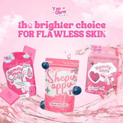 You Glow Babe Bundle – Sheppu Cream, Whitening Soap & Capsules UAE