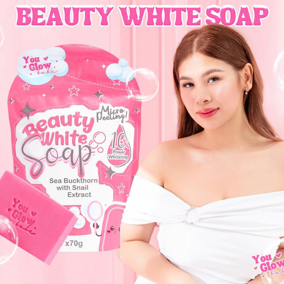 You Glow Babe Beauty White Whitening Soap – Intense Whitening Bar UAE