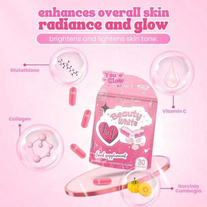 You Glow Babe Combo Set – Sheppu Whitening Soap & Capsules UAE