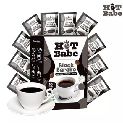 KIRAY'S Hot Babe Black Barako Coffee – 10 Sachets Premium Roast UAE

