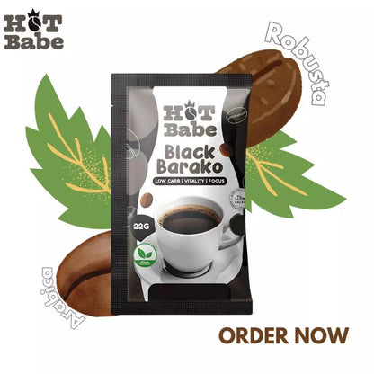 KIRAY'S Hot Babe Black Barako Coffee – 10 Sachets Premium Roast UAE

