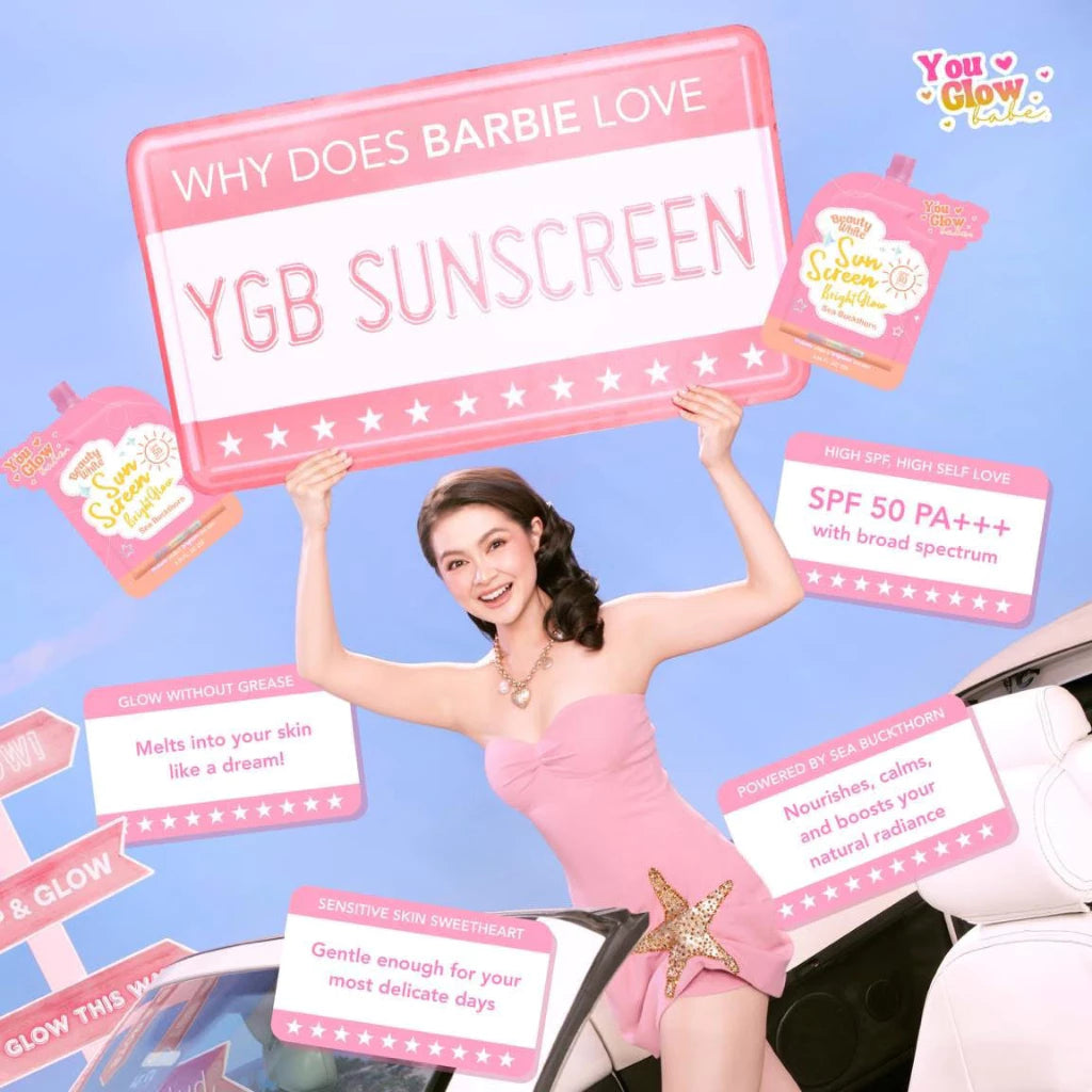 You Glow Babe Sunscreen with Sea Buckthorn SPF50 – 2 Sachets UAE