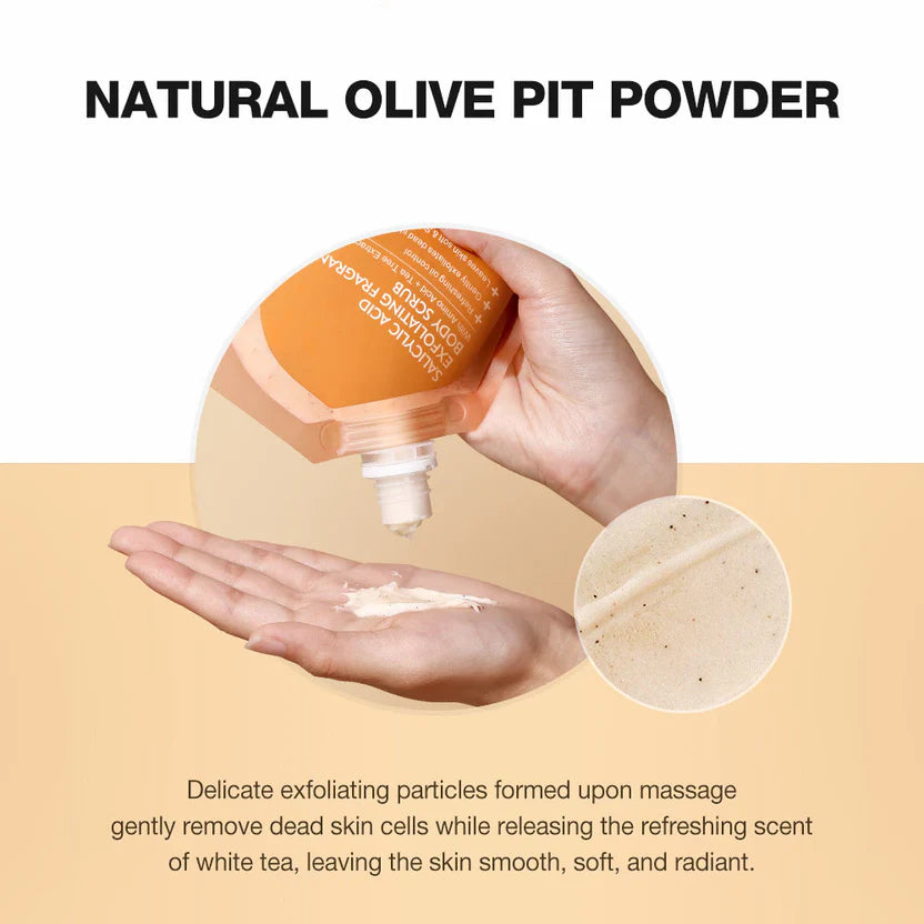 SKINEVER Salicylic Acid Gentle Exfoliating Body Scrub – Deep Cleansing & Smooth Skin UAE