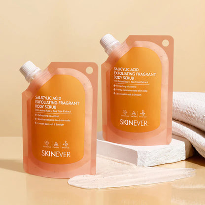 SKINEVER Salicylic Acid Gentle Exfoliating Body Scrub – Deep Cleansing & Smooth Skin UAE