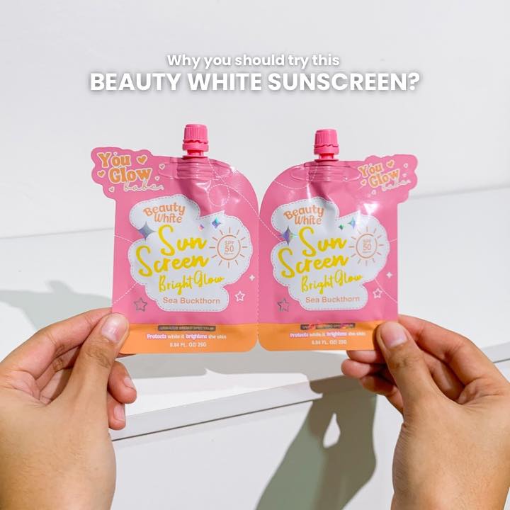 You Glow Babe Sunscreen with Sea Buckthorn SPF50 – 2 Sachets UAE